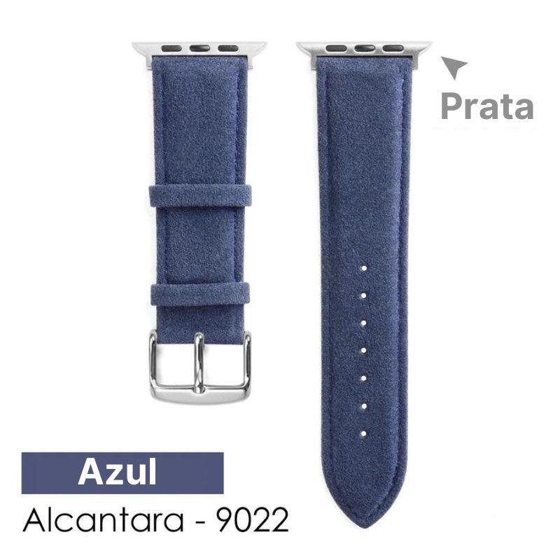 Pulseira para Apple Watch de Alcantara Italiano