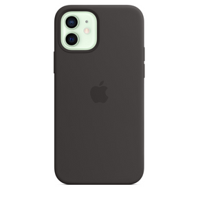 Capa para iPhone de Silicone Black Série 12