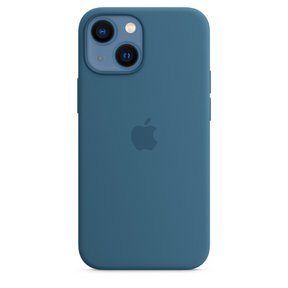 Capa para iPhone de Silicone Blue Fog Série 13