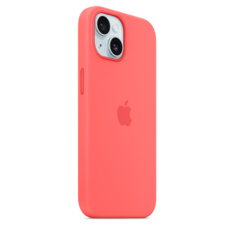 Capa para iPhone de Silicone Guava Série 15