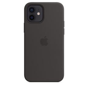 Capa para iPhone de Silicone Black Série 12