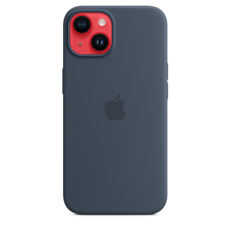 Capa para iPhone de Silicone Azul Storm Série 14