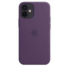 Capa para iPhone de Silicone Amethyst Série 12