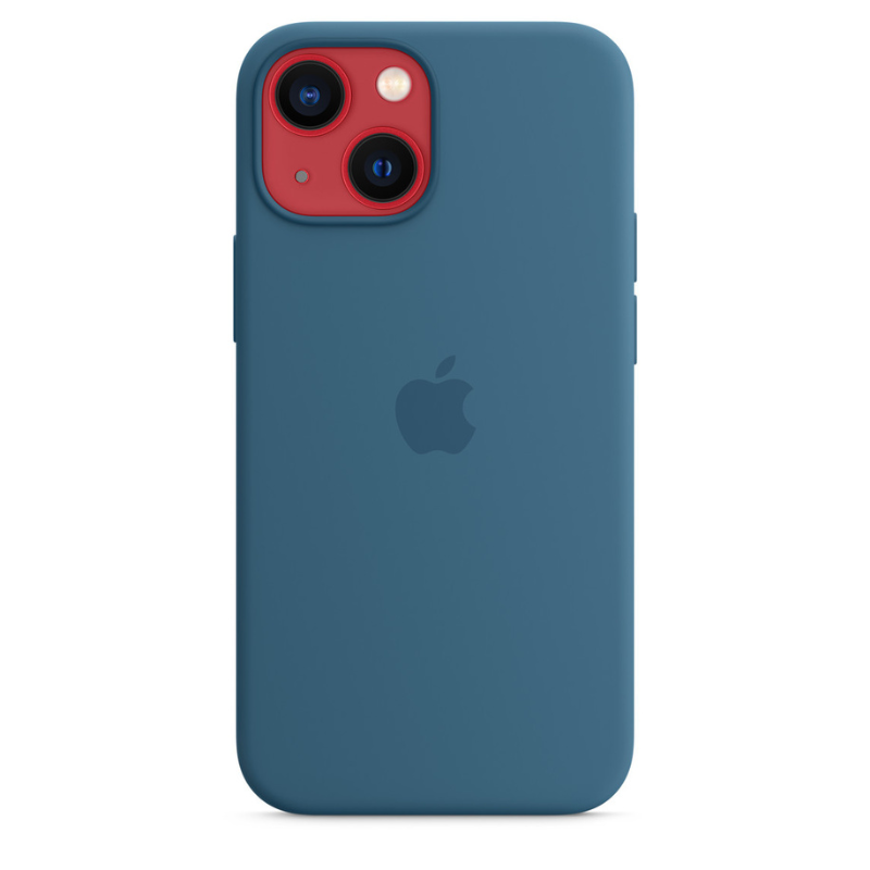 Capa para iPhone de Silicone Blue Fog Série 13