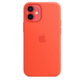 Capa para iPhone de Silicone Electric Orange Série 12