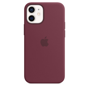 Capa para iPhone de Silicone Plum Série 12