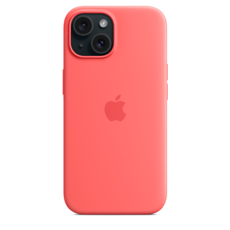 Capa para iPhone de Silicone Guava Série 15