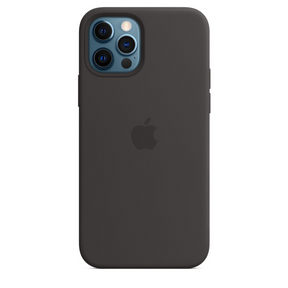 Capa para iPhone de Silicone Black Série 12