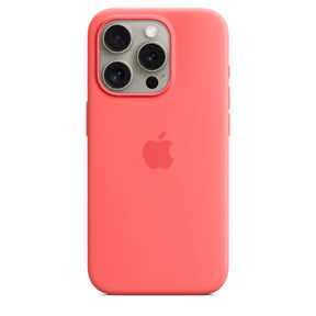 Capa para iPhone de Silicone Guava Série 15