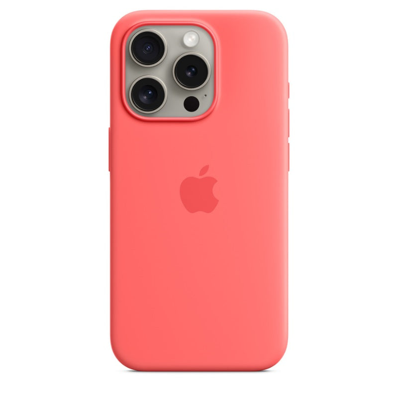 Capa para iPhone de Silicone Guava Série 15