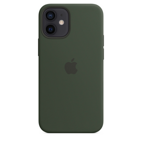 Capa para iPhone de Silicone Cypruss Green Série 12