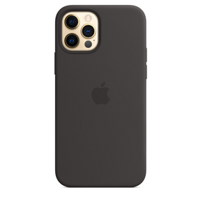 Capa para iPhone de Silicone Black Série 12