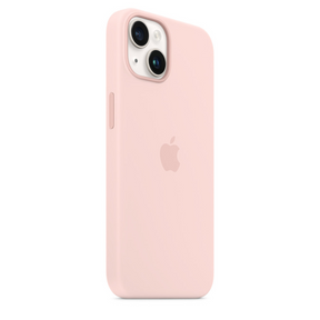 Capa para iPhone de Silicone Chalk Pink Série 14