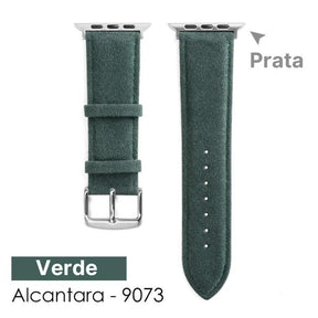 Pulseira para Apple Watch de Alcantara Italiano