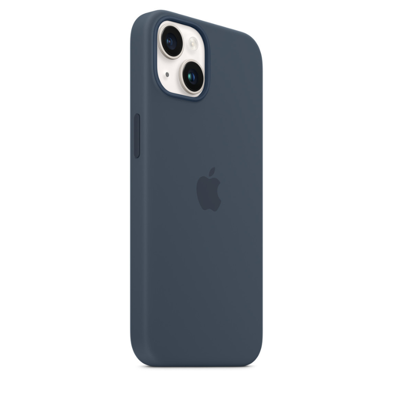 Capa para iPhone de Silicone Azul Storm Série 14