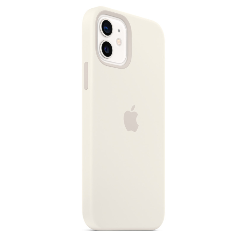 Capa para iPhone de Silicone White Série 12