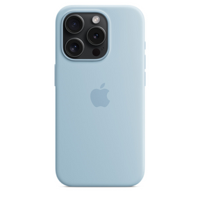 Capa para iPhone de Silicone Lithi Blue Série 15