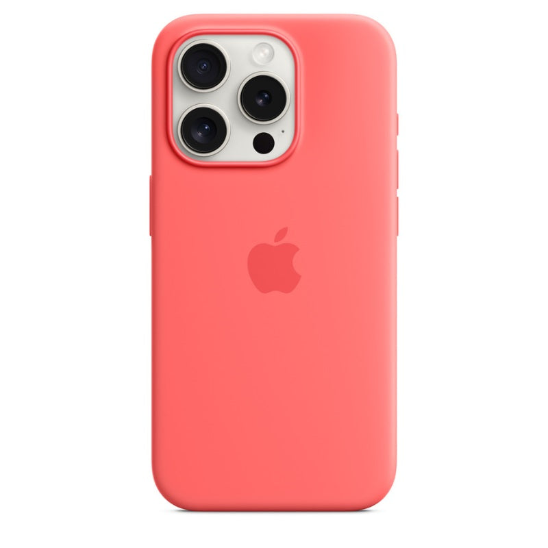 Capa para iPhone de Silicone Guava Série 15