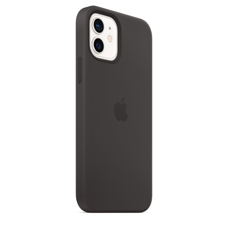 Capa para iPhone de Silicone Black Série 12