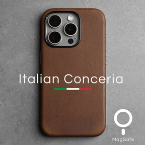 Capa para iPhone Couro Conceria Italiano