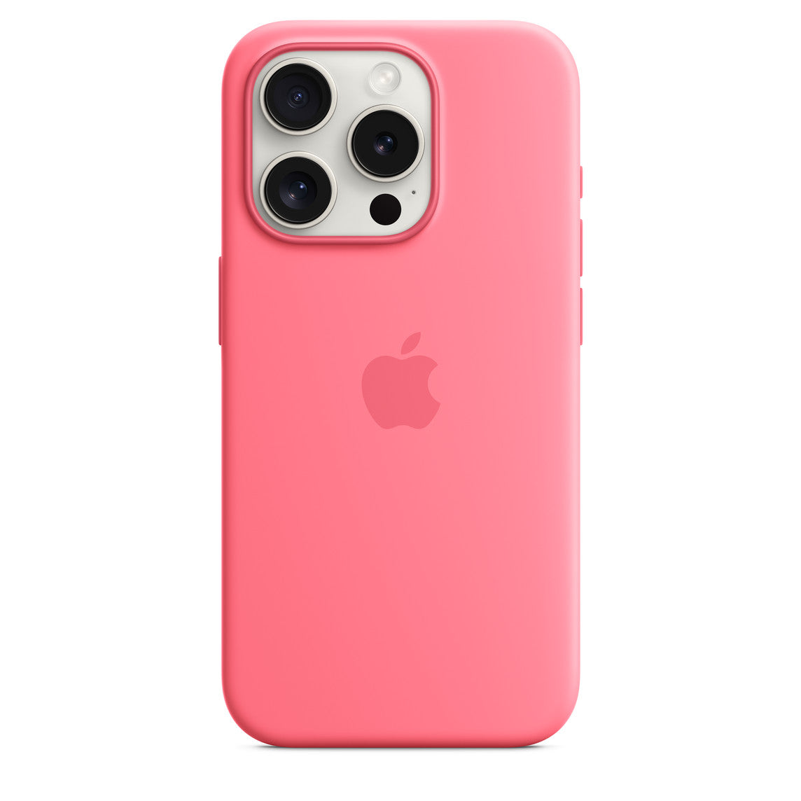 Capa para iPhone de Silicone Pink Série 15