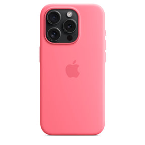 Capa para iPhone de Silicone Pink Série 15