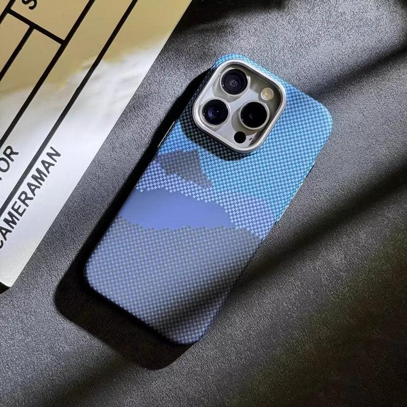 Capa para iPhone Carbon Blue