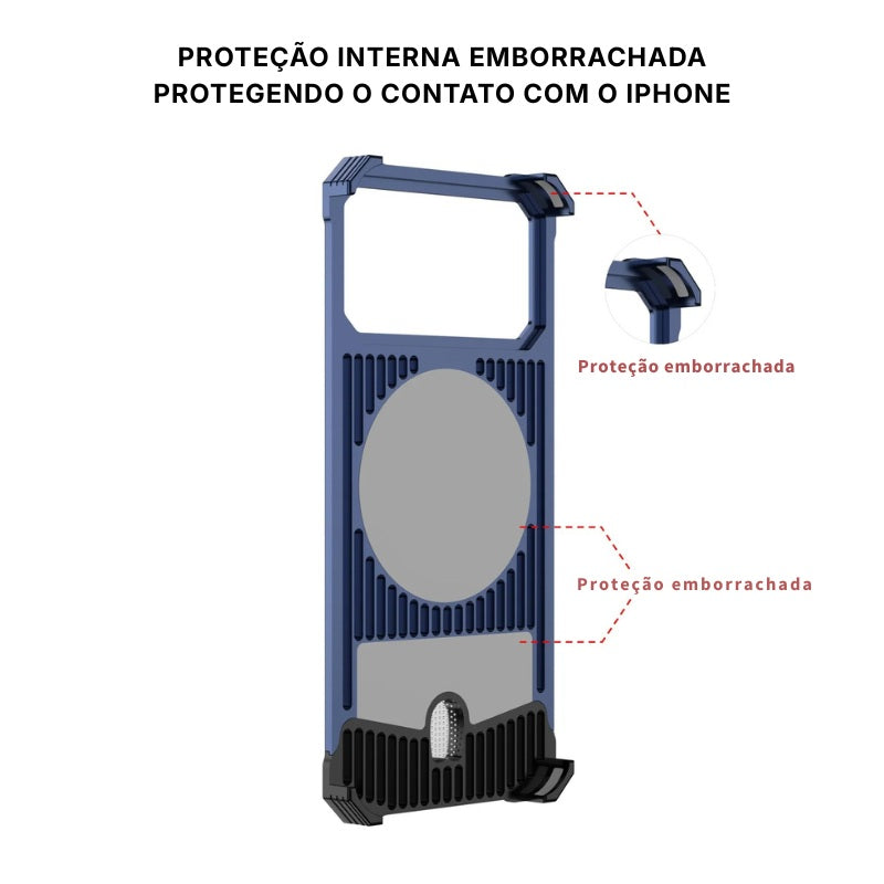 Capa para iPhone Metal Heat