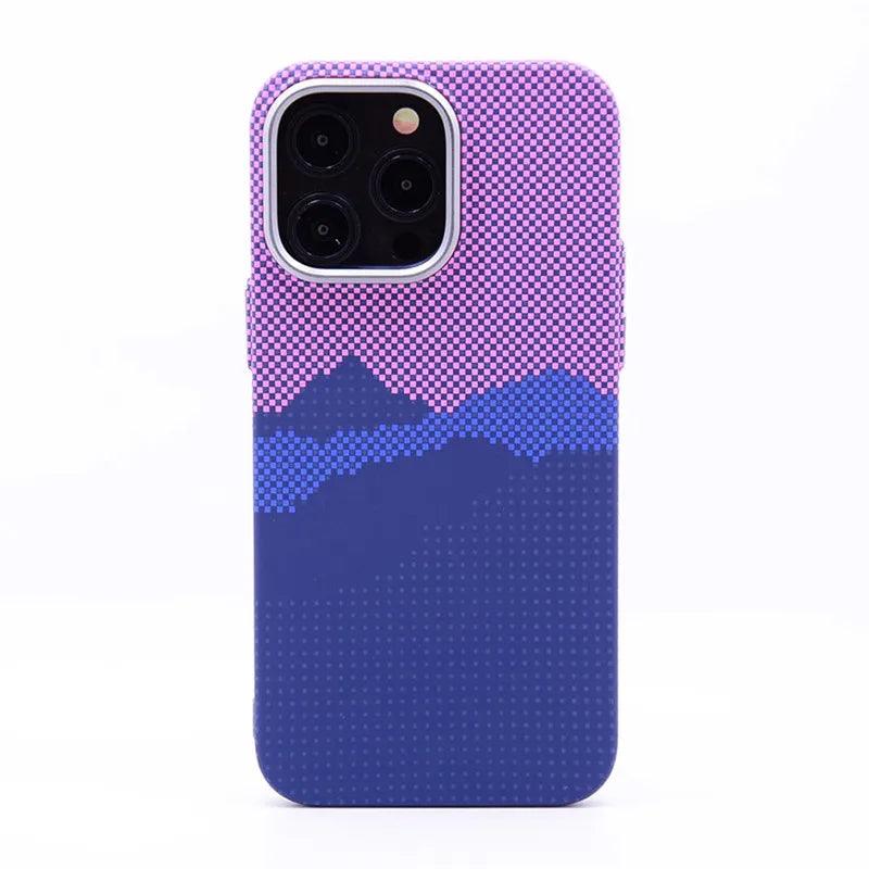 Capa para iPhone Carbon Purple