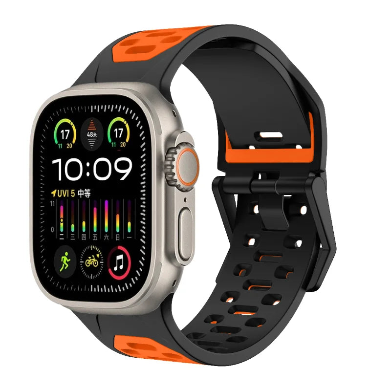 Pulseira para Apple Watch de Silicone