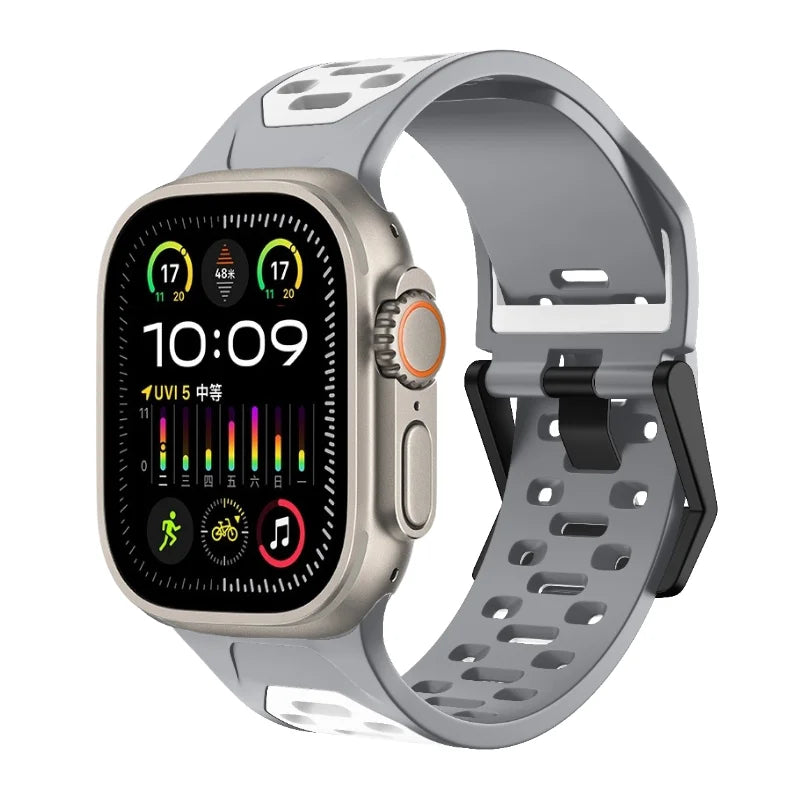 Pulseira para Apple Watch de Silicone