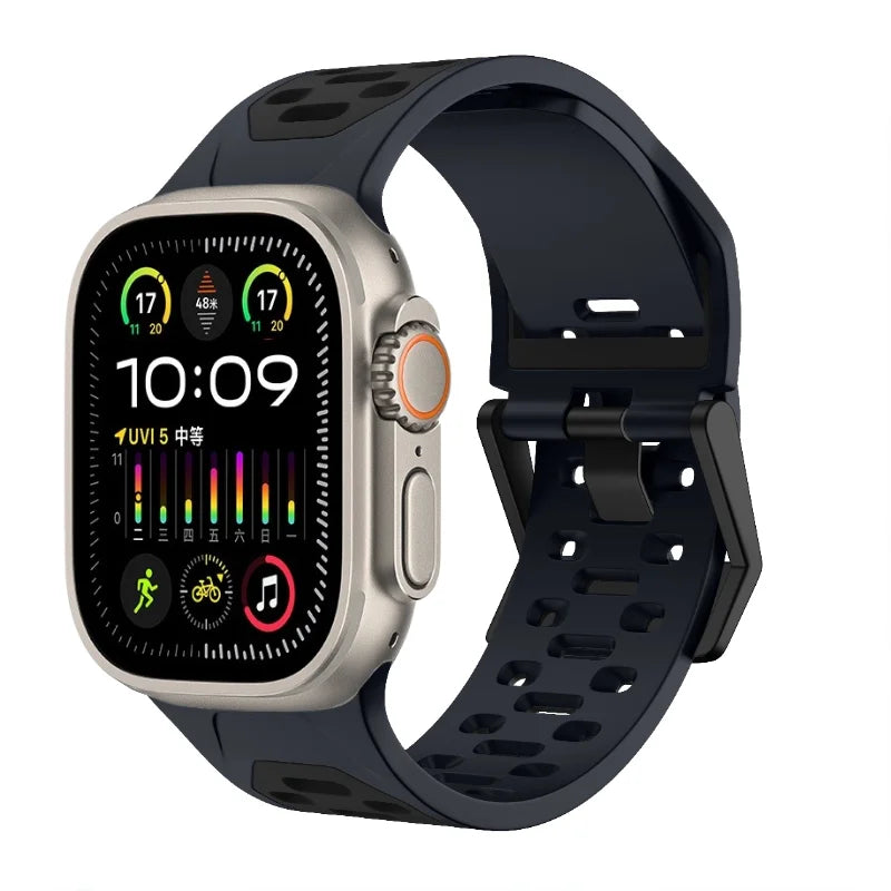 Pulseira para Apple Watch de Silicone