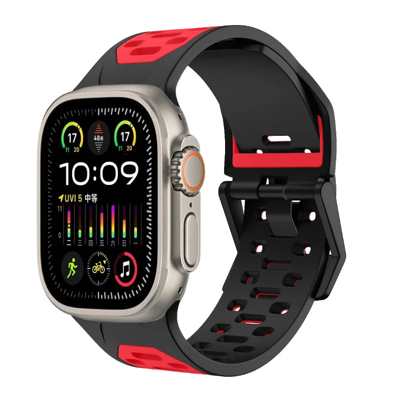 Pulseira para Apple Watch de Silicone