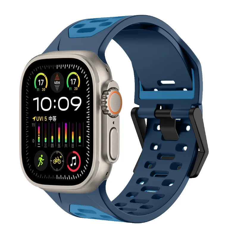 Pulseira para Apple Watch de Silicone