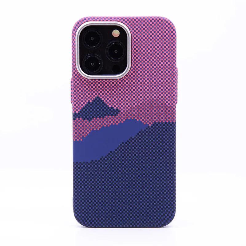 Capa para iPhone Carbon Violet