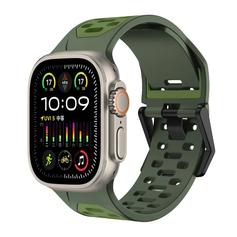 Pulseira para Apple Watch de Silicone