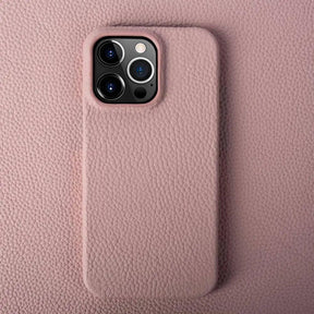 Capa para iPhone Couro Rosa