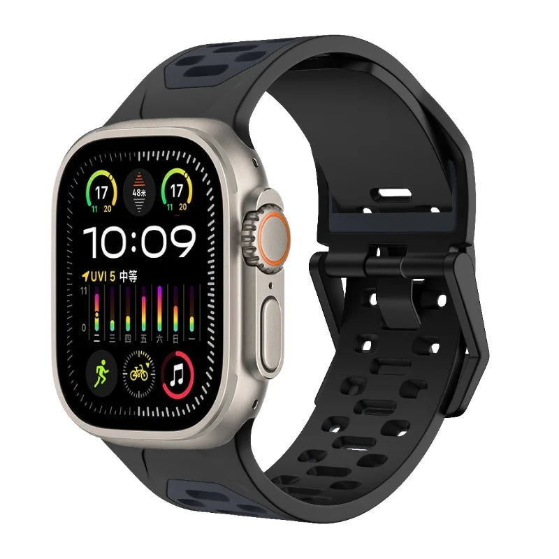 Pulseira para Apple Watch de Silicone