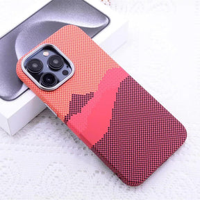 Capa para iPhone Carbon Red