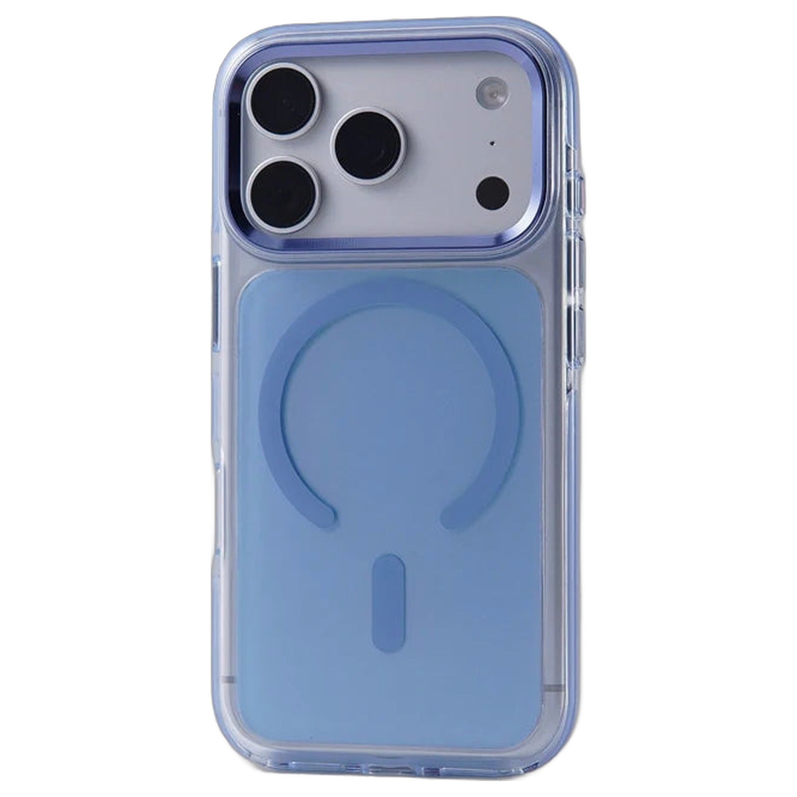 Capa para iPhone Color azul claro, vista da traseira