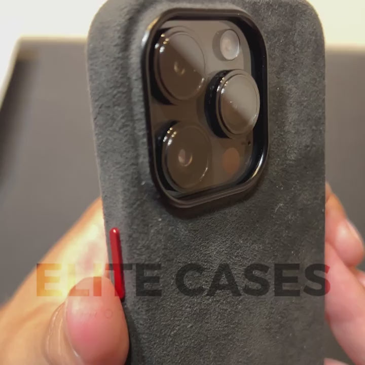 Capa para iPhone Alcantara Italiano MagSafe